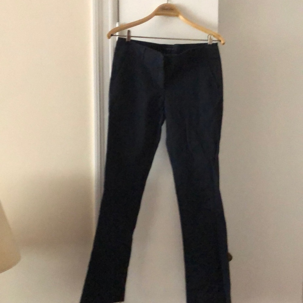 Theory cotton bell bottom pants